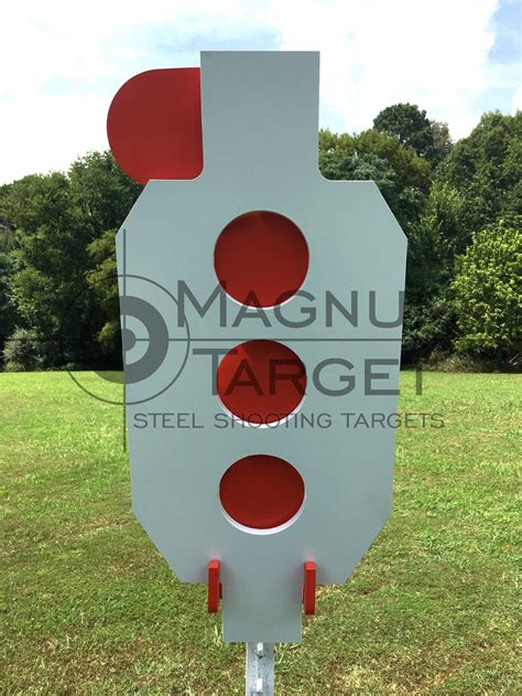 Magnum Target Zipper 3 8 Ar500 Steel Hostage Reactive Etsy