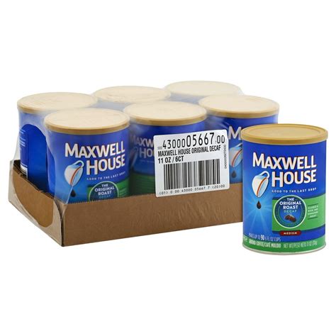 Maxwell House The Original Roast Decaf Medium Ground Coffee Oz