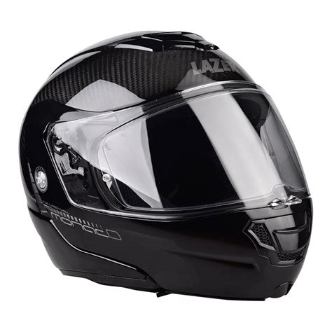 100 MX LAZER HELMET MX Lazer MONACO EVO PURE CARBON Casque Black