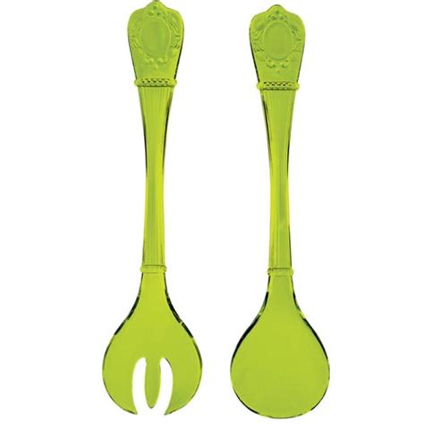 CUTLERY SALAD SET GREEN San Seng Co Pte Ltd