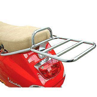 Scooterwest Lx Vespa S Rear Rack W Grab Rail For Top Case