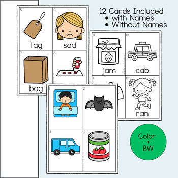 CVC Write The Room Phonics I Spy Activity Short A TPT