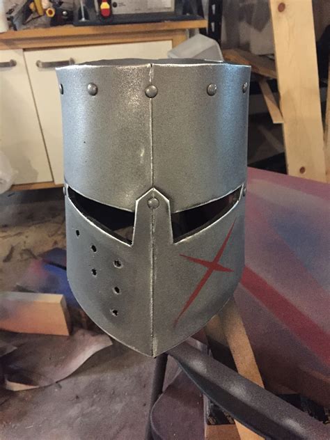 Parts And Krafts Cheap Kids Diy Knightcrusader Helmet