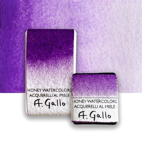 Mineral Violet Pv16 Agallo Colors — A Gallo Colors Acquerelli