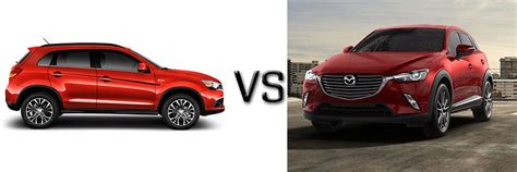 2016 Mitsubishi Outlander Sport Vs Mazda CX 3