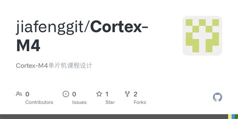 GitHub - jiafenggit/Cortex-M4: Cortex-M4单片机课程设计