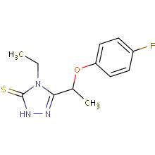 现货供应ChemShuttle4 ethyl 5 1 4 fluorophenoxy ethyl 4H 1 2 4