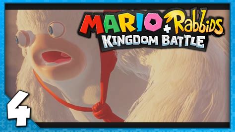 Dpadplays Mario Rabbids Kingdom Battle Episode 4 Rabbid Kong Battle Youtube