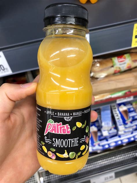 Podrobné informace o potravině Smoothie jablko banán mango maracuja