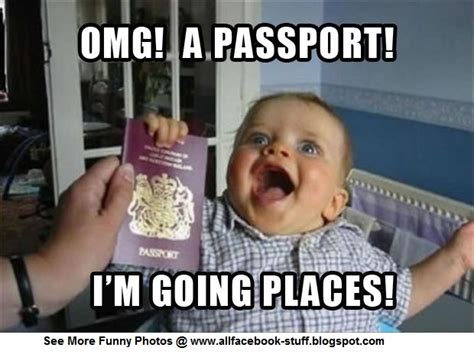 Fun And Entertainment Omg Passport Funny Photo For Facebook