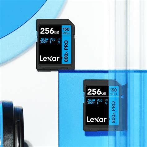 Lexar High Performance 800x PRO SDHC SDXC UHS I Card BLUE Series Lexar