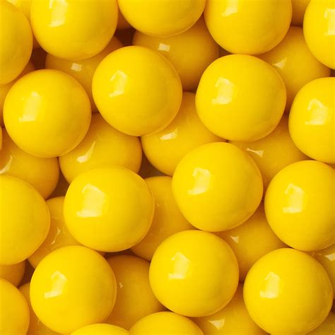 Yellow Gumballs • Gumballs • Gumballs Bubble Gum And Chewing Gum • Bulk