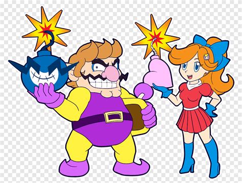 Warioware Waluigi