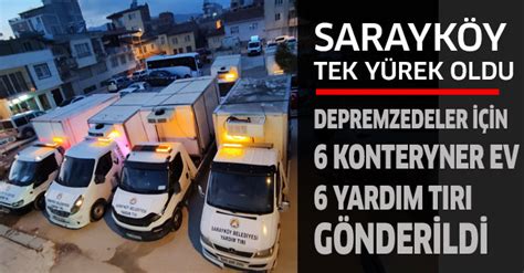 Sarayk Y Tek Y Rek Oldu Depremzedeler I In Konteryner Ev Yard M