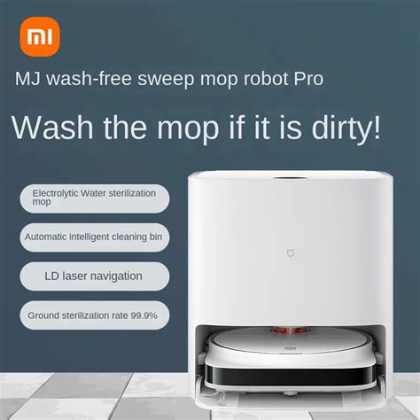 Xiaomi Mijia Pro Auto Limpeza Rob V Cuo Esfreg O Casa Varrendo Pa