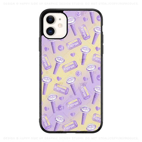 Kep1ian Lightstick Case Happy Side Up Phone Cases Tote Bags And More