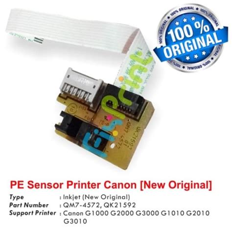 Jual Sheet Feeder Sensor Pcb Assy Canon G1010 G2010 G3010 G4010 G1000 G2000 Original Jakarta