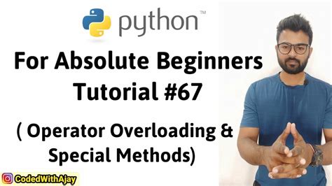 Operator Overloading Dunder Methods Python Tutorials For Absolute