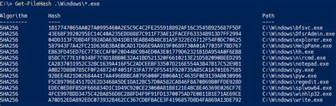 How To Use The Get Filehash Powershell Cmdlet