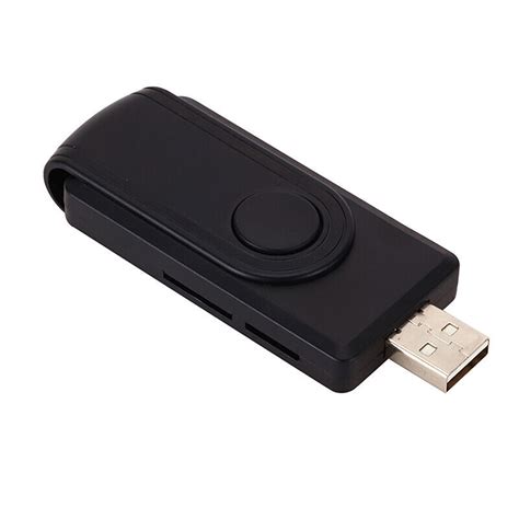 Usb Sim Smart Card Reader For Bank Card Ic Id Emv Sd Tf Mmc Card Reader