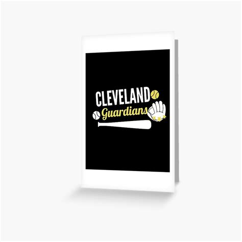 Cleveland Guardians Greeting Card For Sale By Codeking005 Redbubble