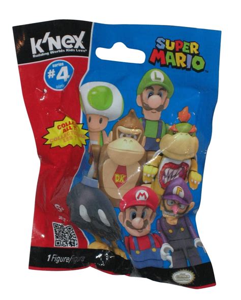 World Of Nintendo Super Mario Bros K Nex Series 4 Blind Figure Pack