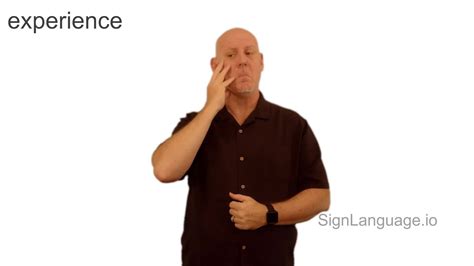 Experience In ASL Example 4 American Sign Language