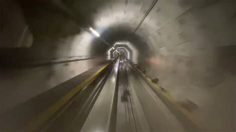 Train Tunnel Transfer Between Terminals Zurich International Airport