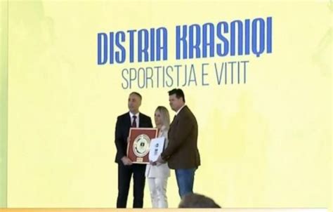 Distria Krasniqi E Akil Gjakova Shpallen Sportist T Vitit Driton