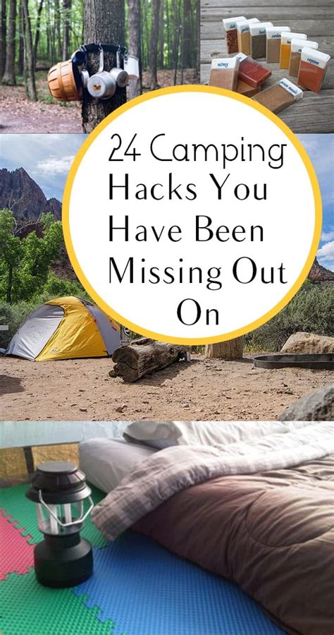 24 Camping Hacks That Could Change Everything For You