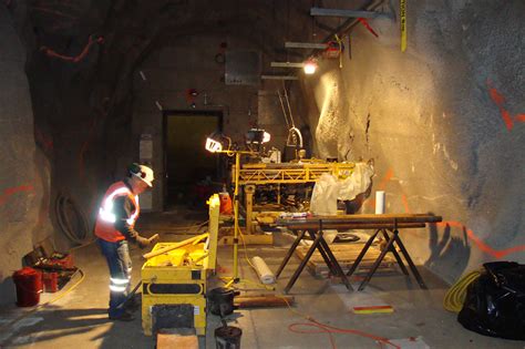 Hanging Lake Tunnel Glenwood Springs Colorado Da Smith Drilling Company