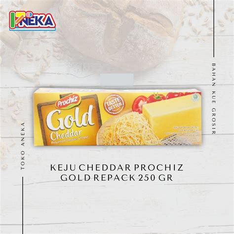 Jual Keju Cheddar Prochiz Gold Repack Gr Shopee Indonesia