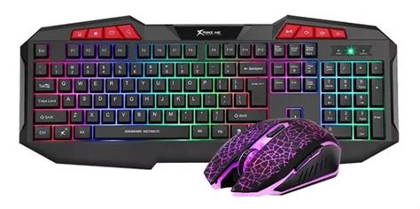 Kit Teclado Y Mouse Gamer Xtrike Me Mk Cuotas Sin Inter S