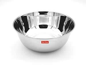 Buy Ajay S Shoppe Stainless Steel Serving Mixing Bowl Liter Medium