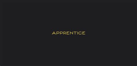 Apprentice Branding | Elephant Design