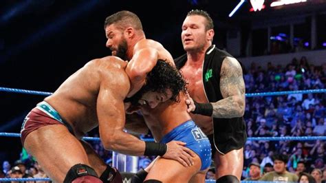 Watch Jinder Mahal Drops Randy Orton And Bobby Roode Wwe News Sky