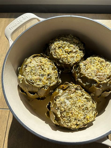 Stuffed Artichokes Hailee Catalano Recipes Cafe Hailee