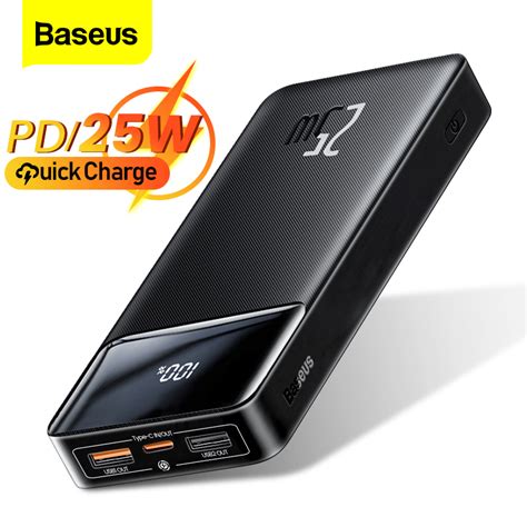 Baseus Bipow Digital Power Bank 20000mAh Price In Pakistan