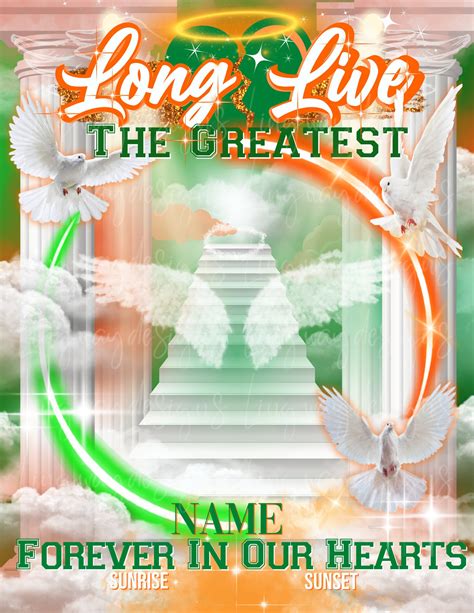 Orange Green Heavens Gate Lltg Forever In Our Hearts Angel Etsy