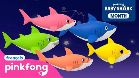 Nos Chansons Baby Shark En Fran Ais Du Ru Ru Comptines Pinkfong