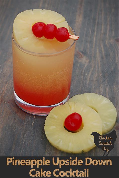 Pineapple Upside Down Cake Cocktail