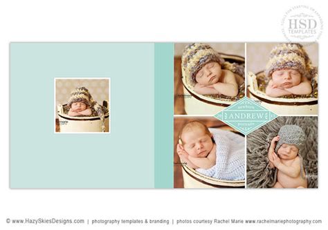 Baby Book Album Cover Template | Brand New