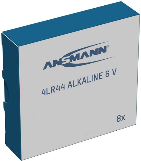 ANSMANN Alkaline Batterie 4LR44 6 Volt 8er Kaufland De