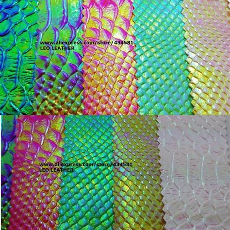 Embossed Snake Leather Faux Leather Fabric Synthetic Laser