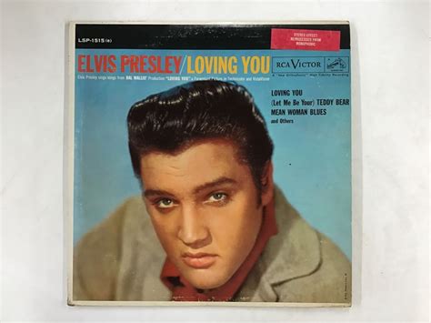 【やや傷や汚れあり】lp Elvis Presley Loving You Us盤 7338ro の落札情報詳細 ヤフオク