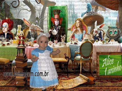 alice no pais das maravilhas o filme arte banners imã de geladeira