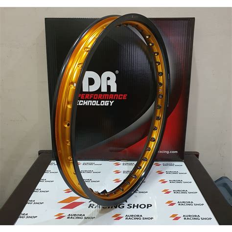 Jual Velg Tdr Wx Shape Two Tone X Warna Black Gold Shopee