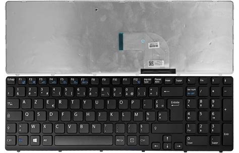 Clavier Sony Vaio Sve G Eb Sve E Eb Sve F Eb Original Fran Ais