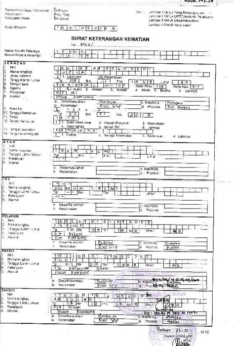 Detail Cara Mengisi Surat Keterangan Kelahiran Koleksi Nomer