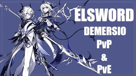 ELSWORD LUCIEL 4TH PATH DEMERSIO PVP PVE FIRST LOOK YouTube